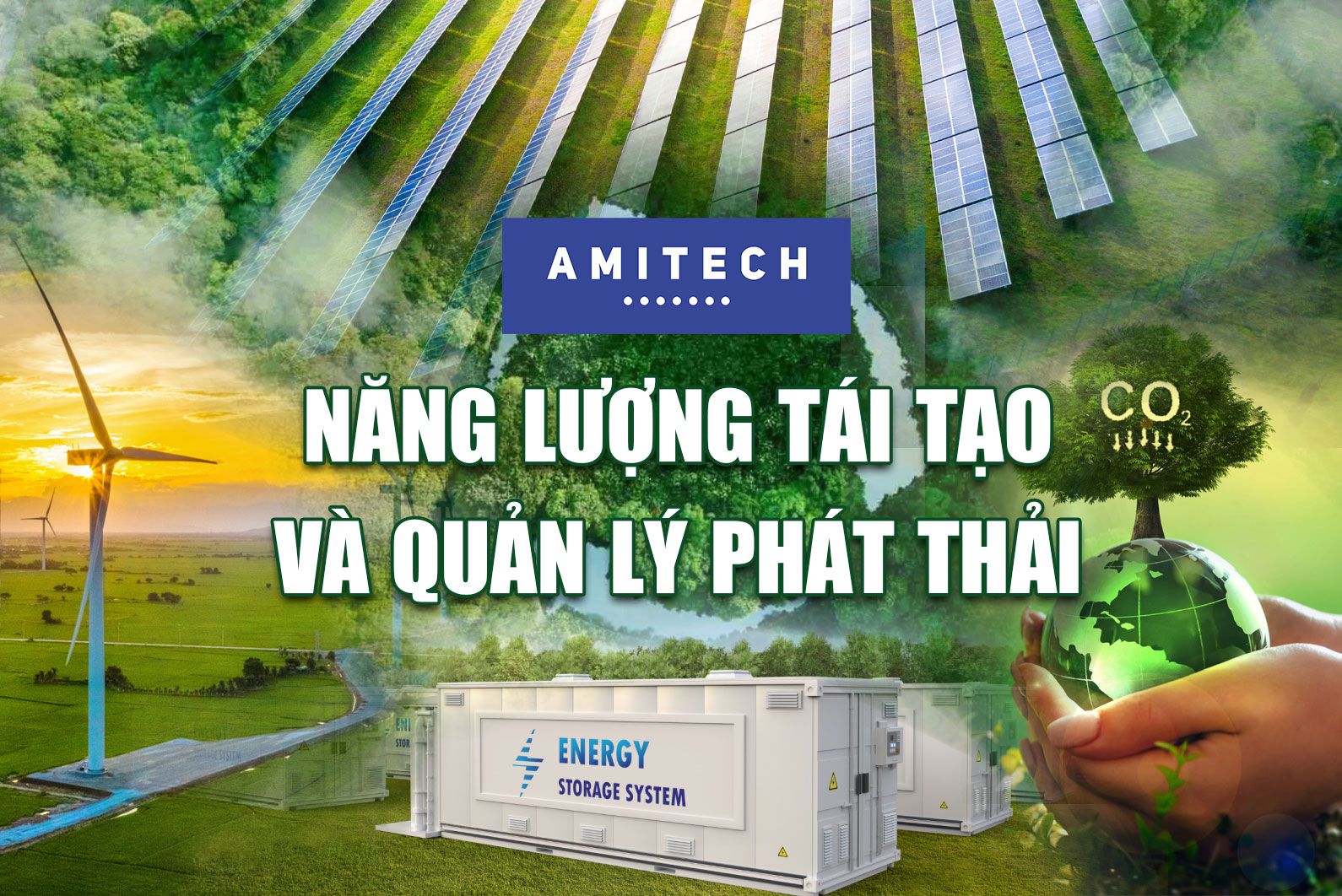 Năng lượng tái tạo và quản lý phát thải