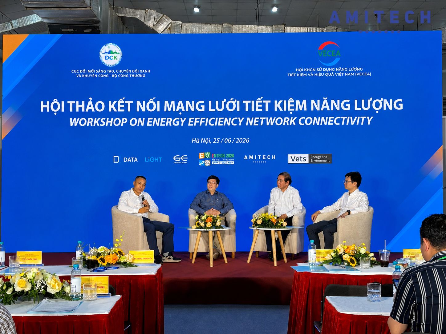 AMITECH góp mặt tại ENTECH HANOI 2026 – kết nối công nghệ, thúc đẩy chuyển đổi xanh