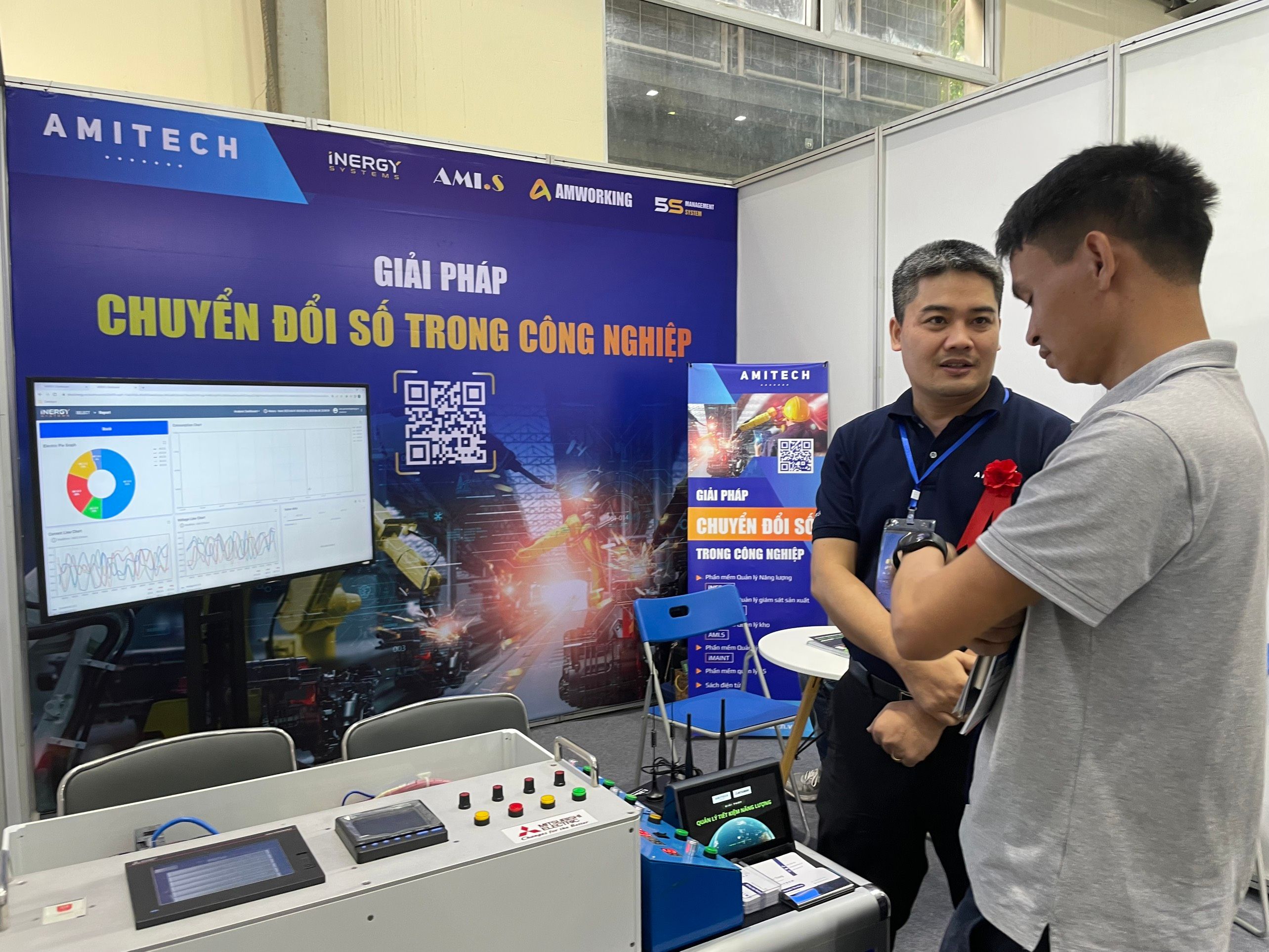 AMITECH tham gia Hội chợ ENTECH Hà Nội 2023 - ảnh 4