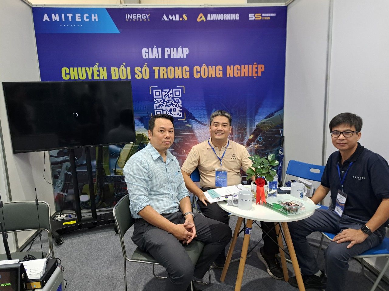 AMITECH tham gia Hội chợ ENTECH Hà Nội 2023 - ảnh 6