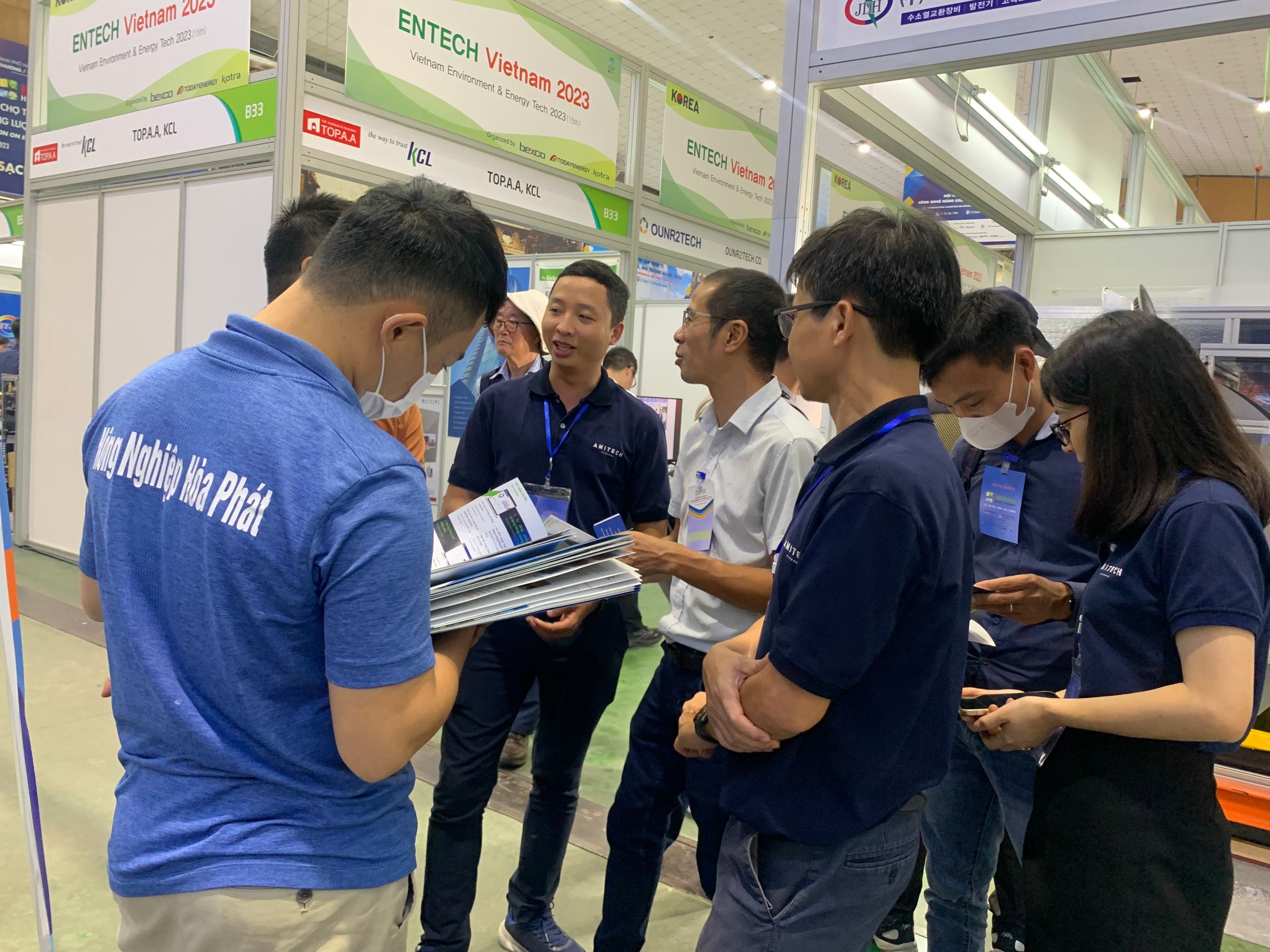 AMITECH tham gia Hội chợ ENTECH Hà Nội 2023 - ảnh 7