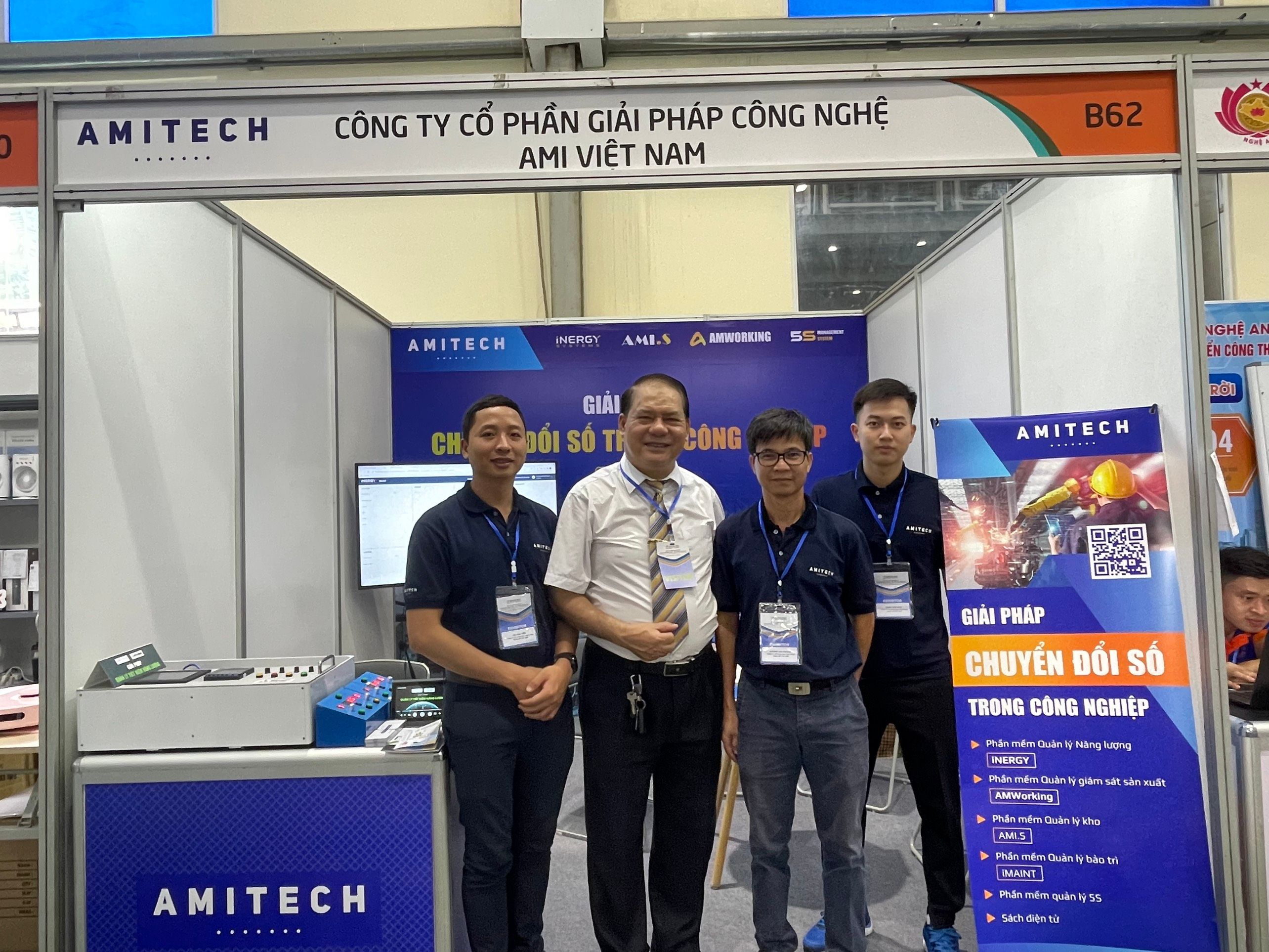 AMITECH tham gia Hội chợ ENTECH Hà Nội 2023 - ảnh 2