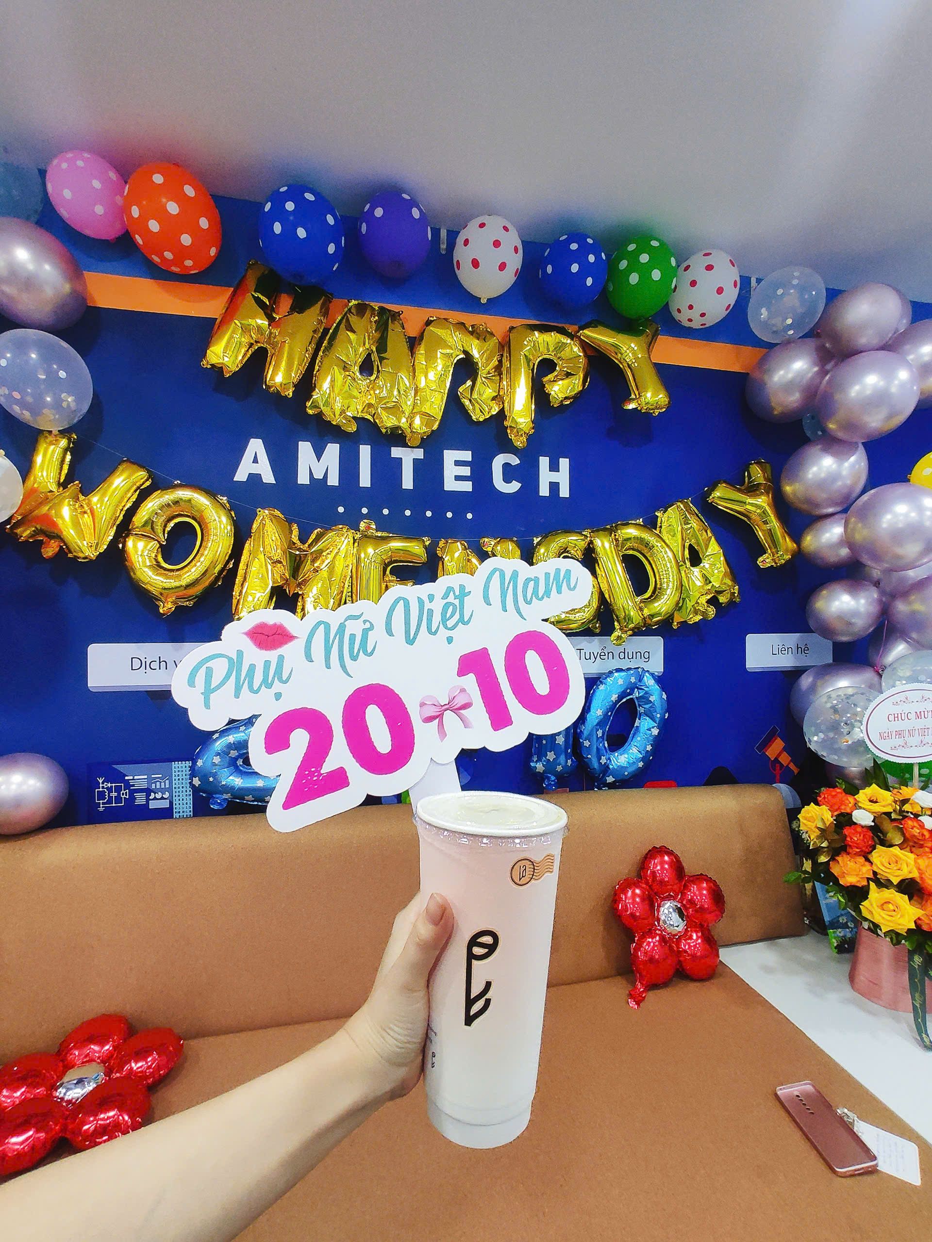 Amitech chúc mừng ngày Phụ nữ Việt Nam 20/10 - ảnh 1