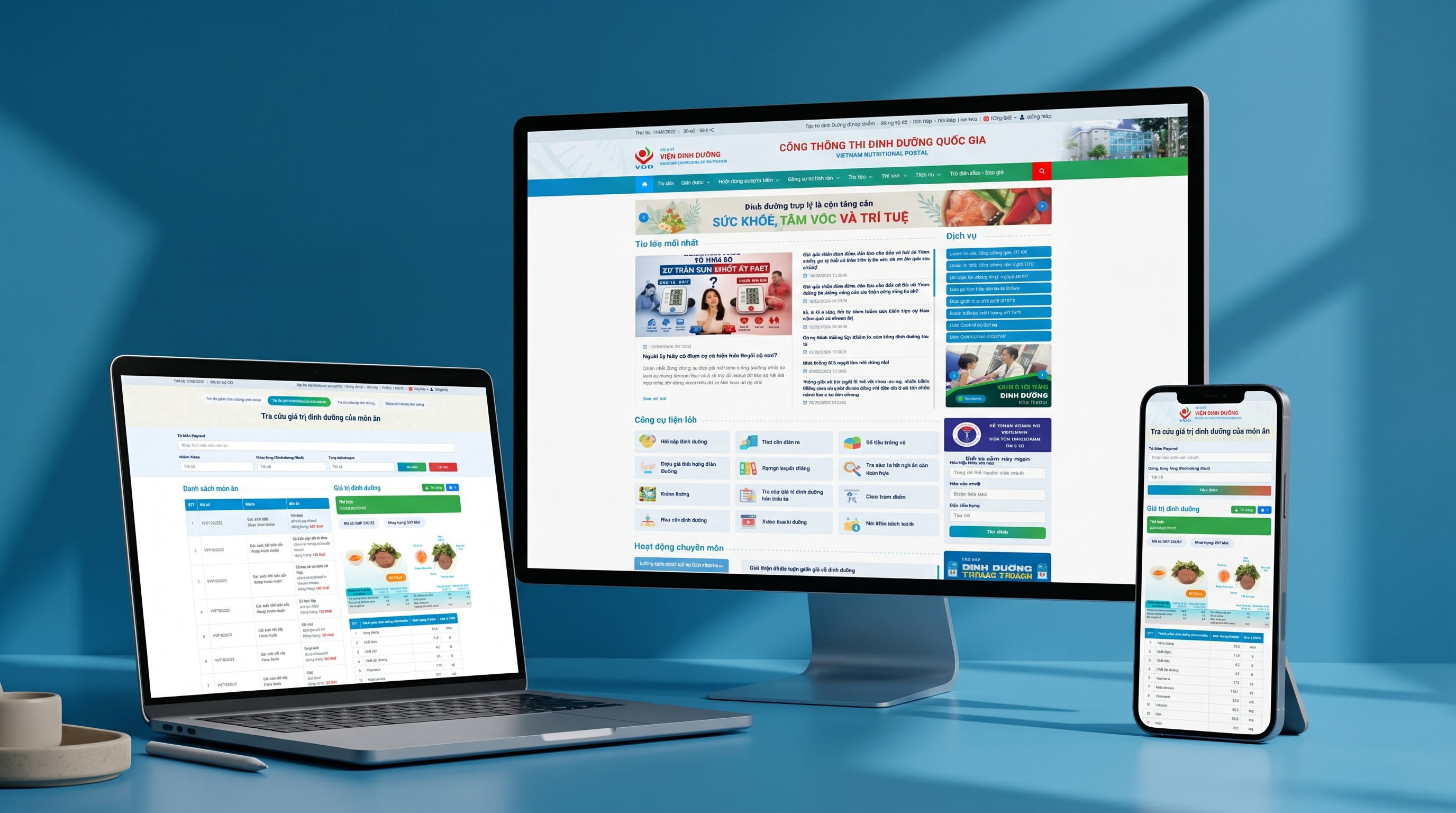 Building the National Nutrition Portal
