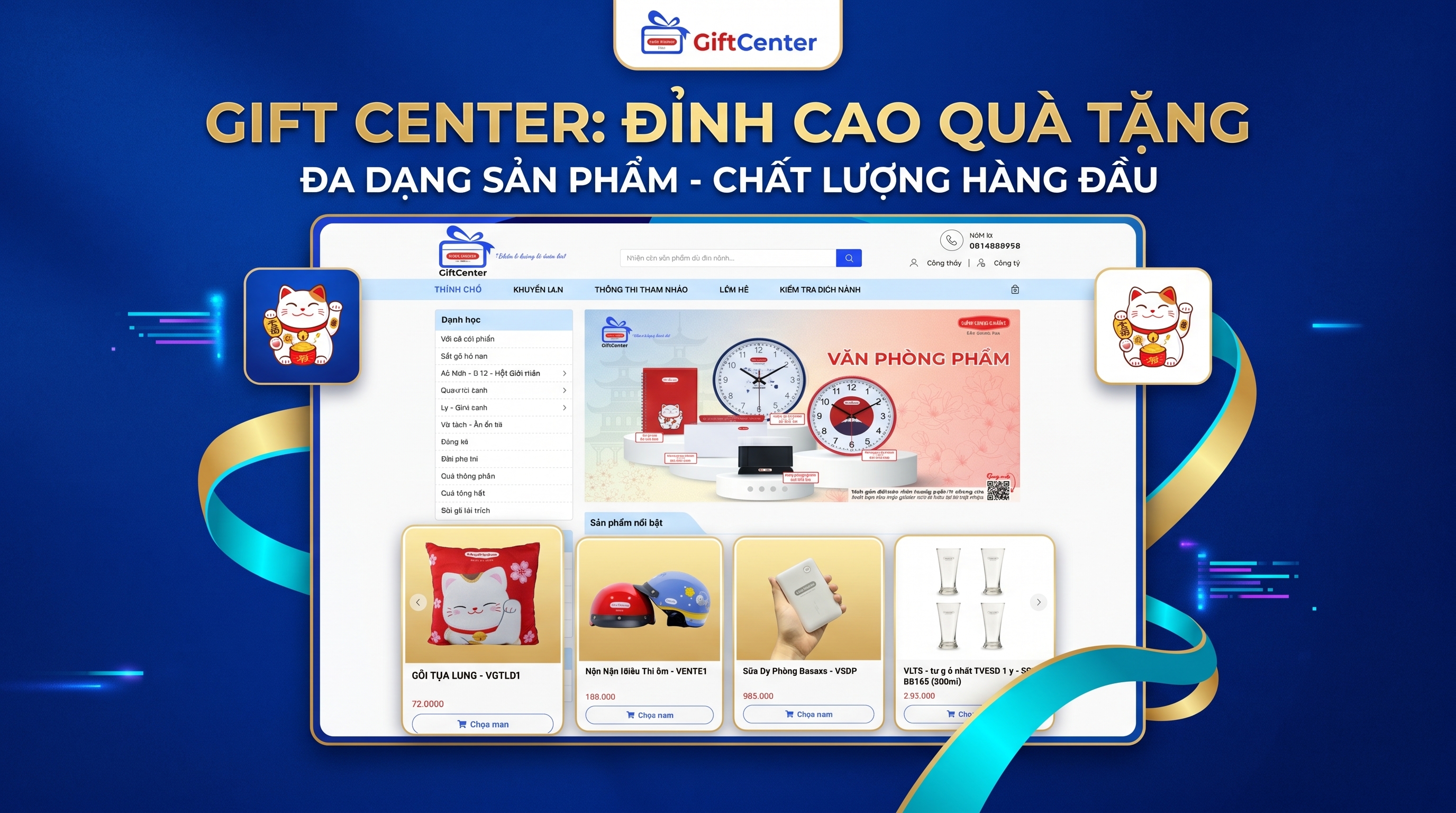 Xây dựng Hệ thống phần mềm Thương mại điện tử quà tặng